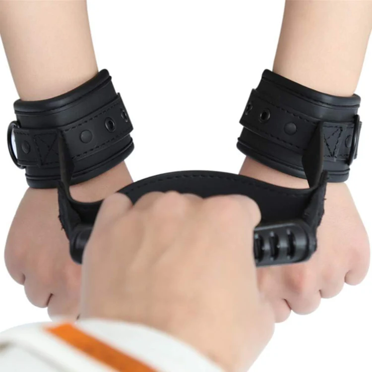 Pu leather Traction Hand Handcuff - Image 2