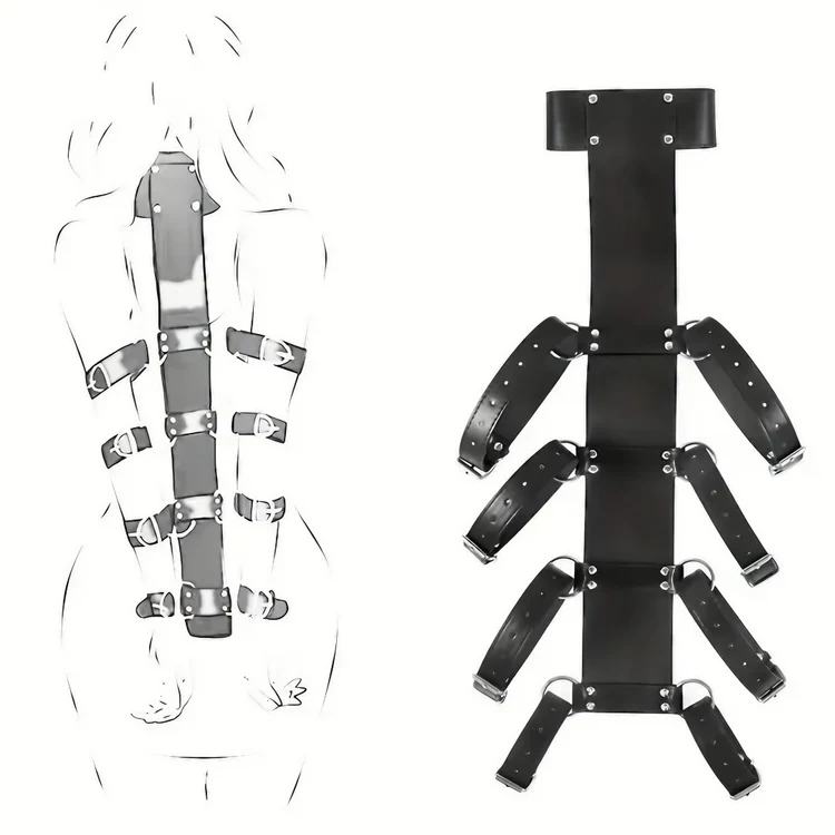 Neck to Wrist binding Restraint Cuff - Image 2