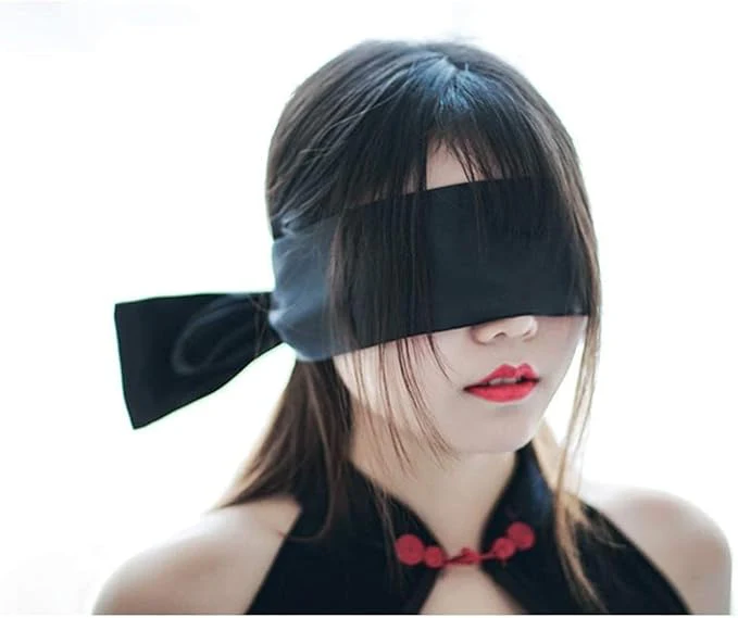 Satin Eyes Blind fold & Tie-up - Image 2
