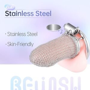 Male Stainless Steel Penis Cage