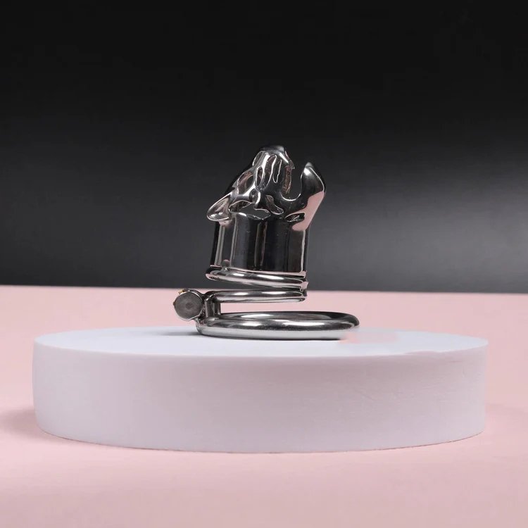 Panther Metal Chastity Cage for Men - Image 2