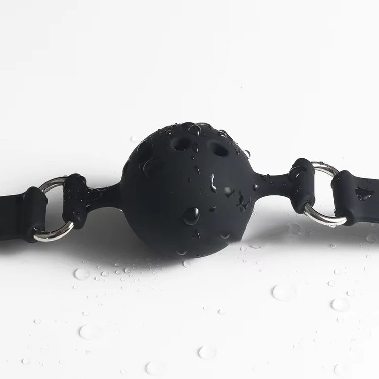 Silicone Gag Adjustable Fetish Ball Mouth - Image 2