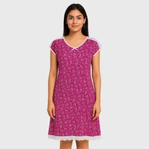 Modal Stylish Midi Nighty for Women