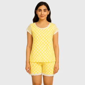 Modal Check Sleepwear for Women
